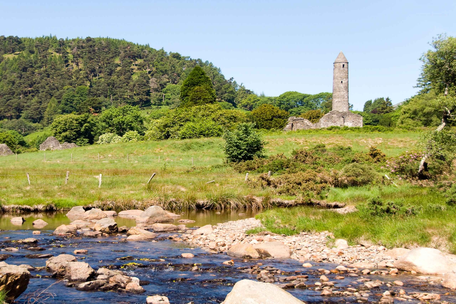 Au départ de Dublin : Les montagnes de Wicklow, Glendalough et Kilkenny