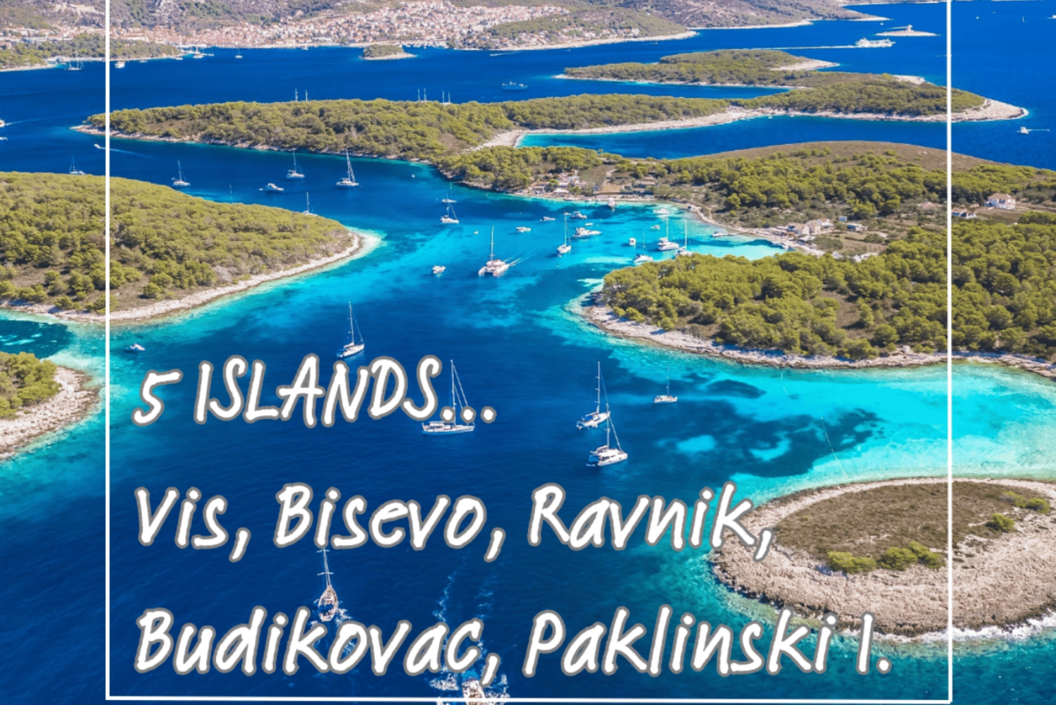 50 оттенков синего: экскурсия на лодке по Голубой пещере и 5 островам из Хвара