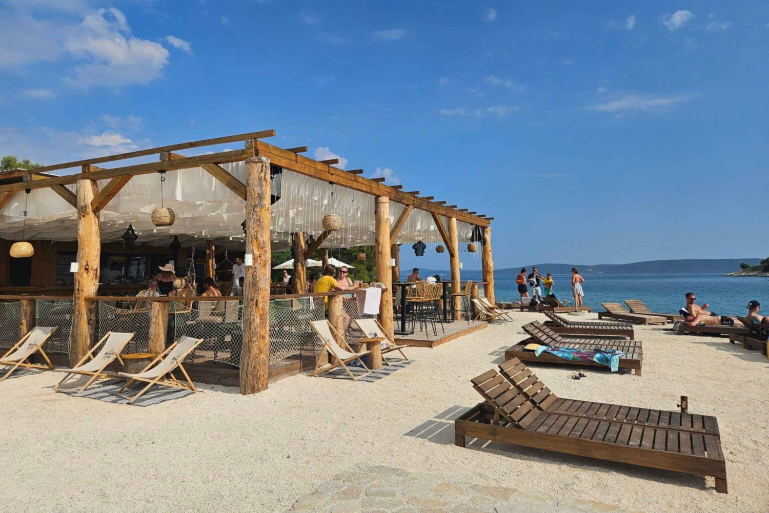 ブルーラグーンとトロギールクイックアイランドエスケープ