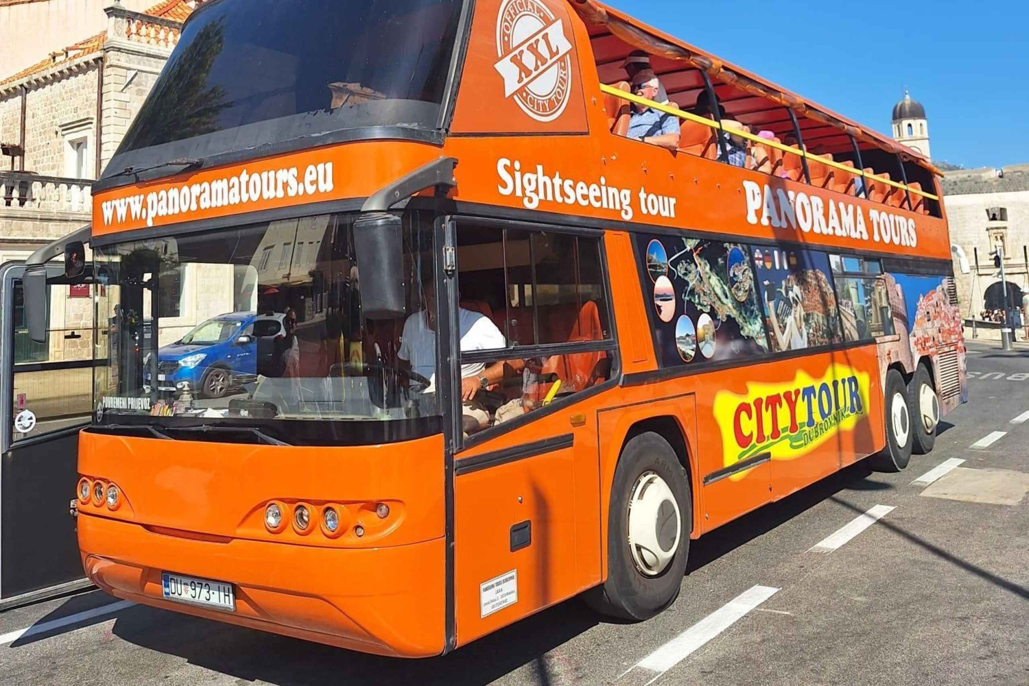 Dubrovnik: Autocarro Hop On Hop Off da cidade com 3 opções de excursões