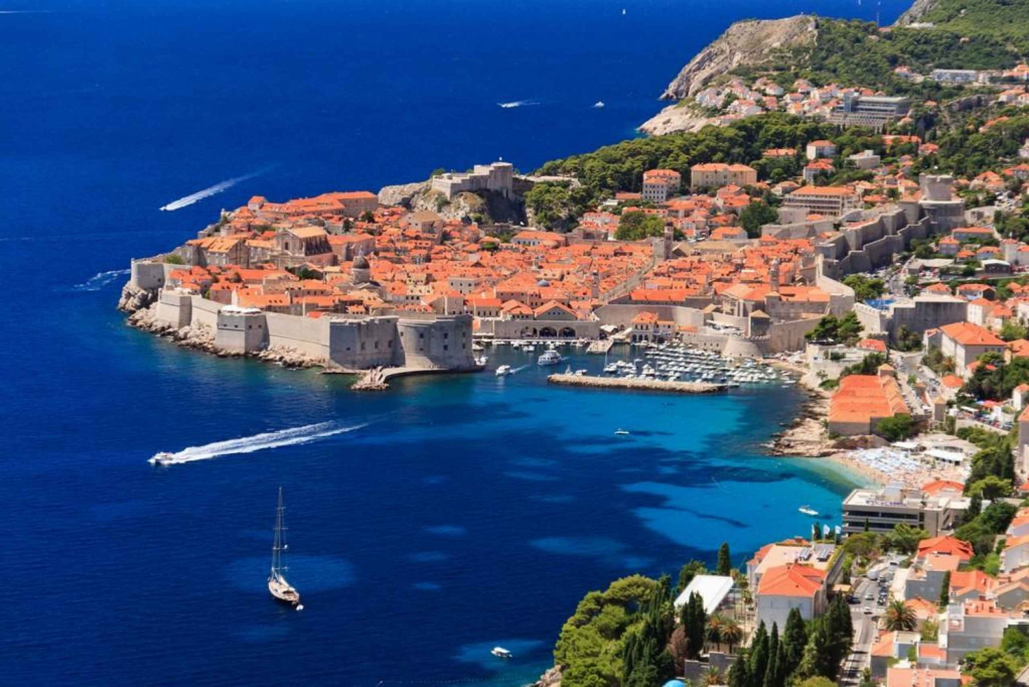 Dagsutflykt till Dubrovnik från Split eller Trogir
