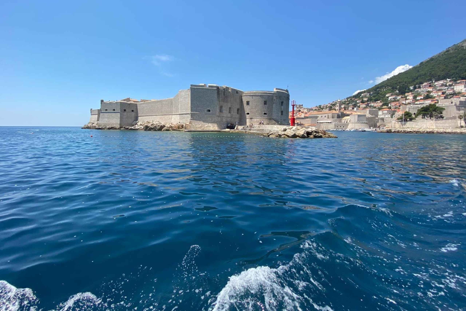 Dubrovnik: panoramische tour/zonsondergang met gids en grotten