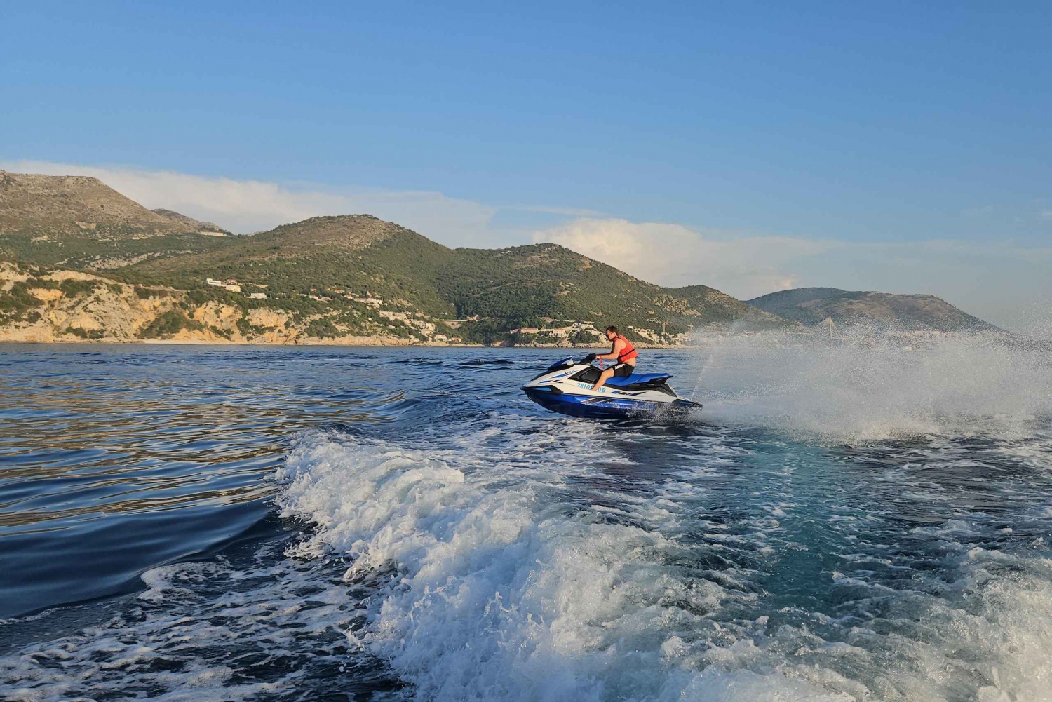 Dubrovnik: noleggio moto d'acqua con attrezzatura per lo snorkeling