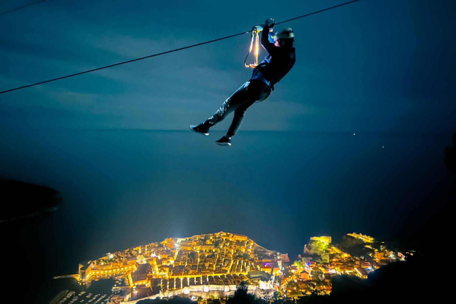 Dubrovnik Night Zipline Experience