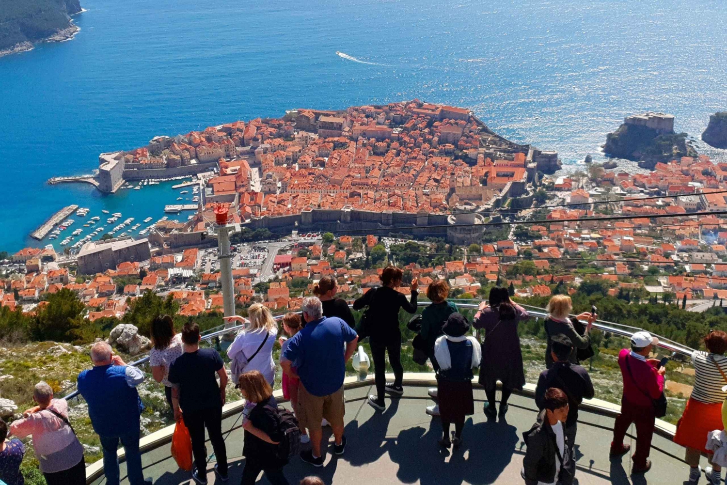 Dubrovnik: Paseo panorámico y visita guiada a pie del casco antiguo