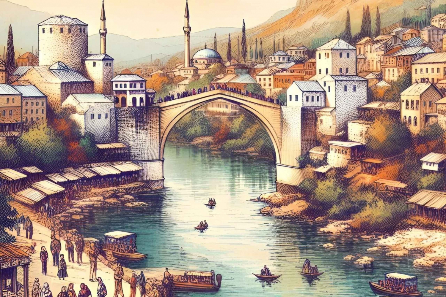 Dubrovnik : Visite privée de Mostar et des chutes d'eau de Kravice