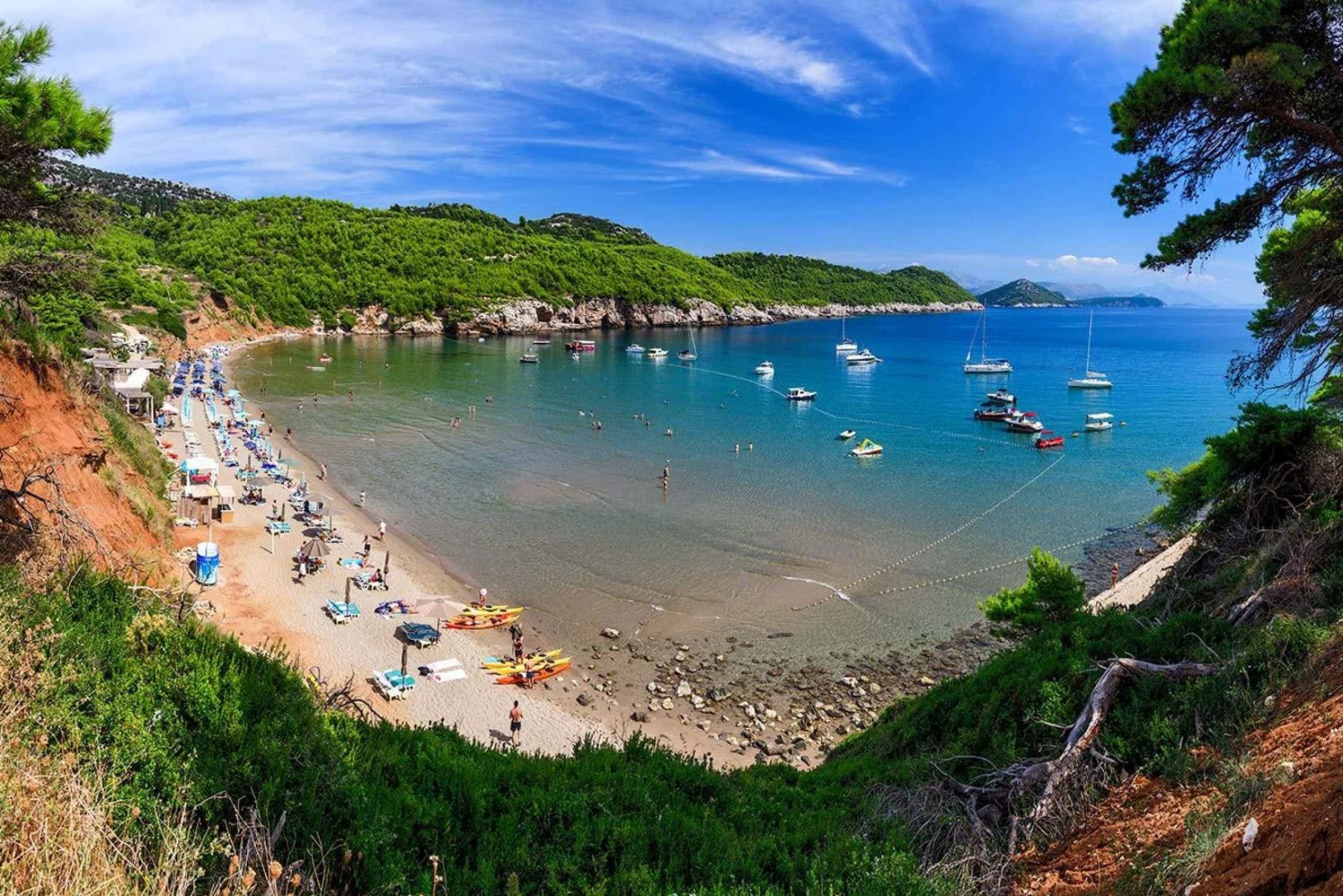 Crociera alle Isole Elafiti e tour in barca per lo snorkeling nella Grotta Azzurra