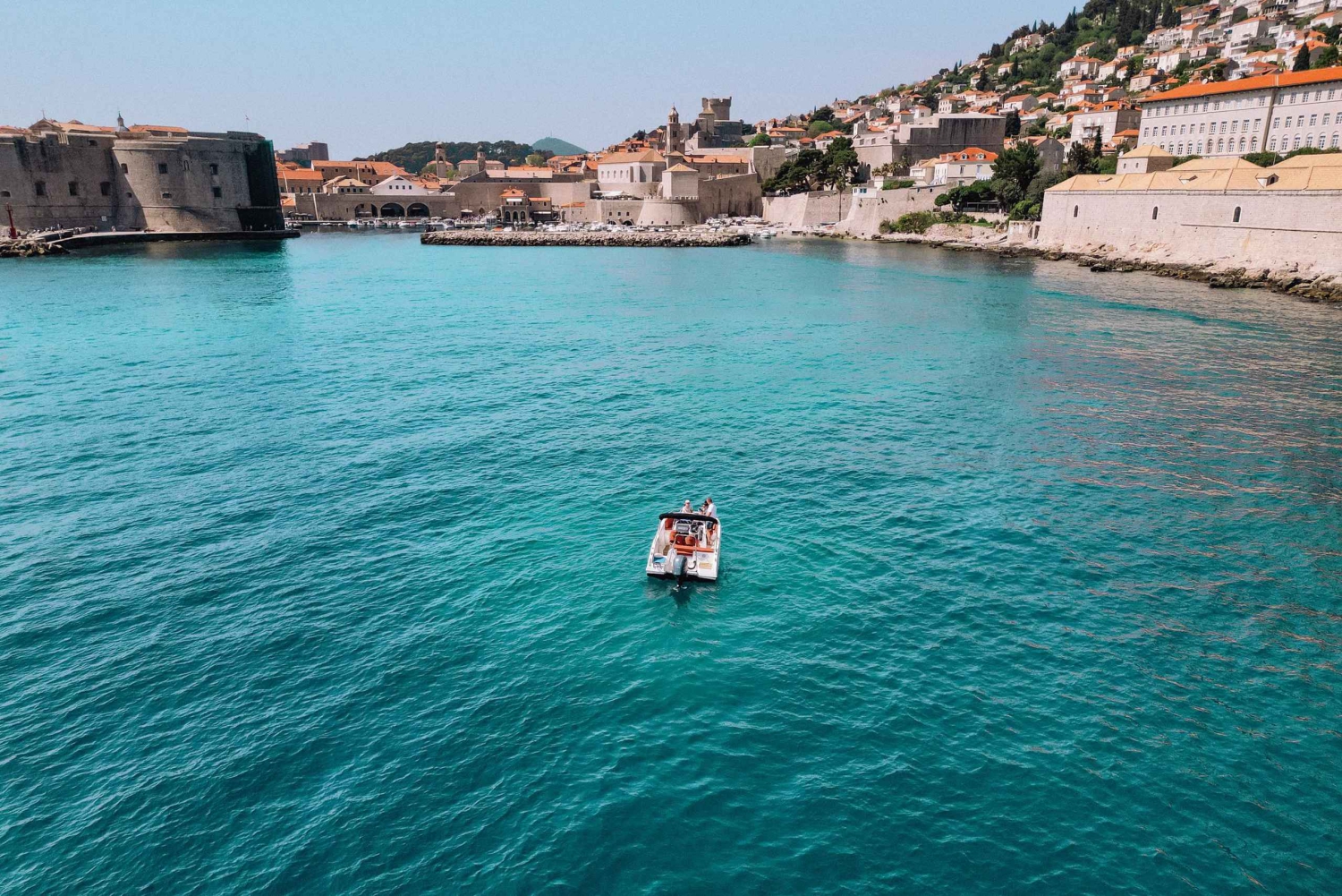 Elaphite Islands: Privat båttur (Barracuda 545)