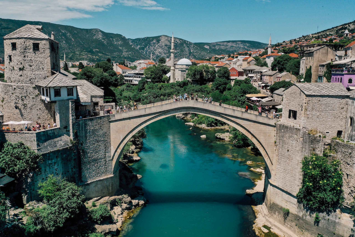 Från Split: Mostar och Kravice vattenfall Tour