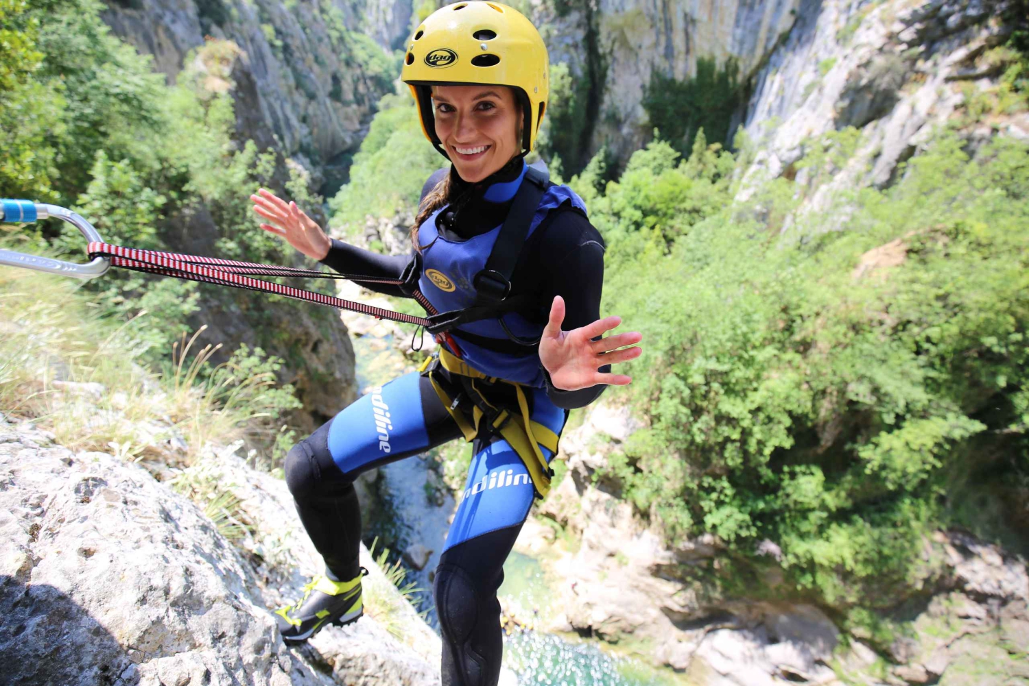 Depuis Split ou Zadvarje : Canyoning extrême sur la rivière Cetina