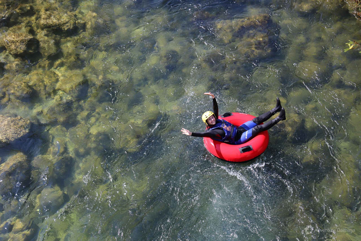 Depuis Split : Descente en chambre à air sur la rivière Cetina