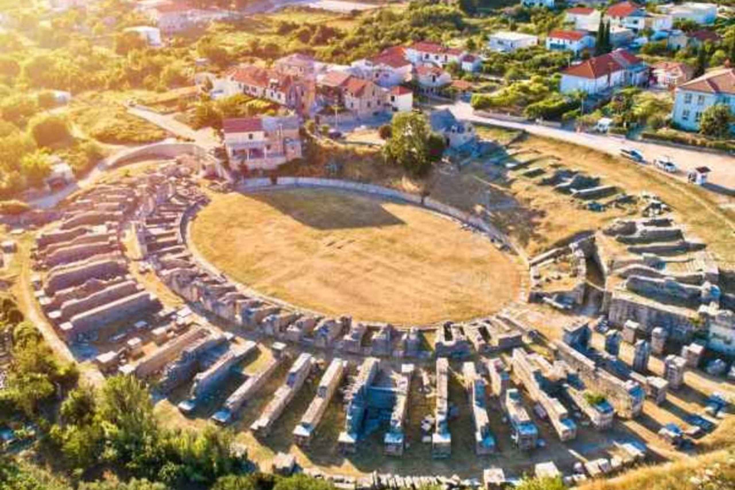 Från Split: Salona, Klis fästning, Stella och Vranjaca-grottan