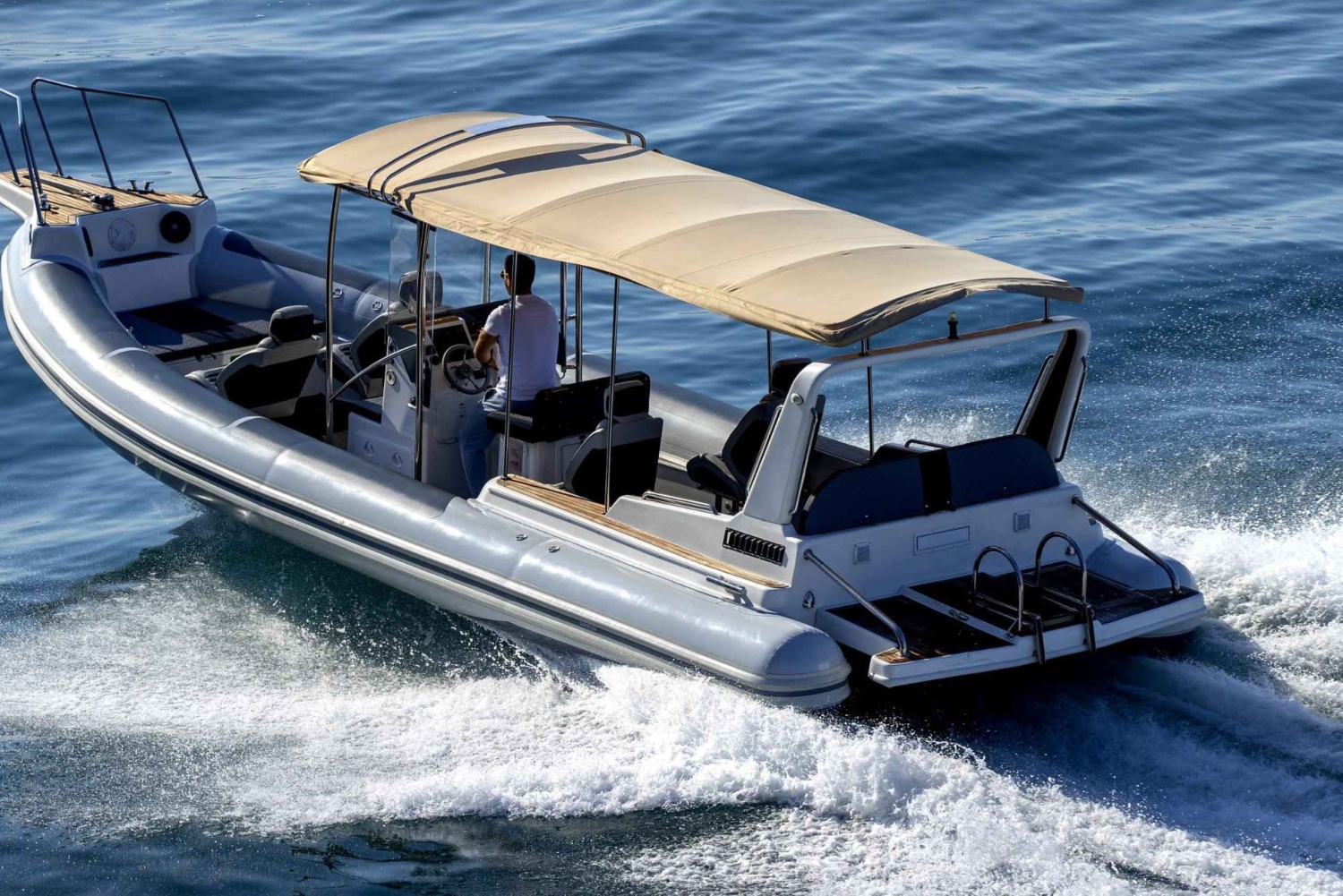 ザダルから：冷たいドリンク付き3つの魔法のスポット