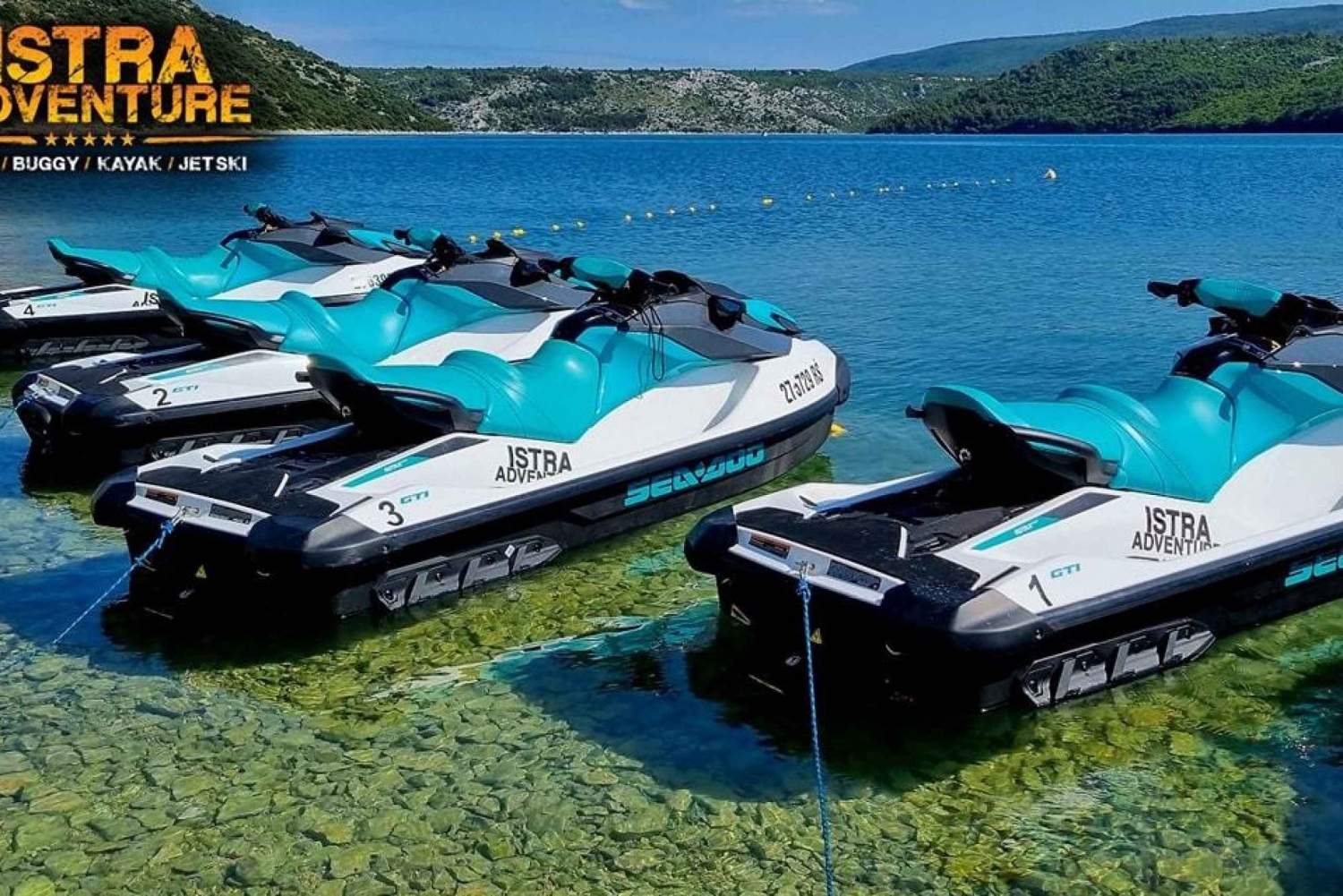 Istra Adventure JET SKI SAFARI 20, 45, 90 MIN.