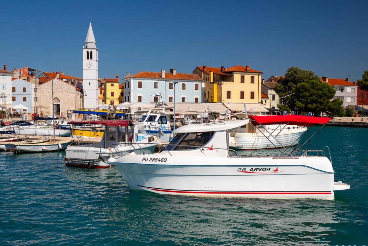 Istrie : Tour en bateau privé avec skipper