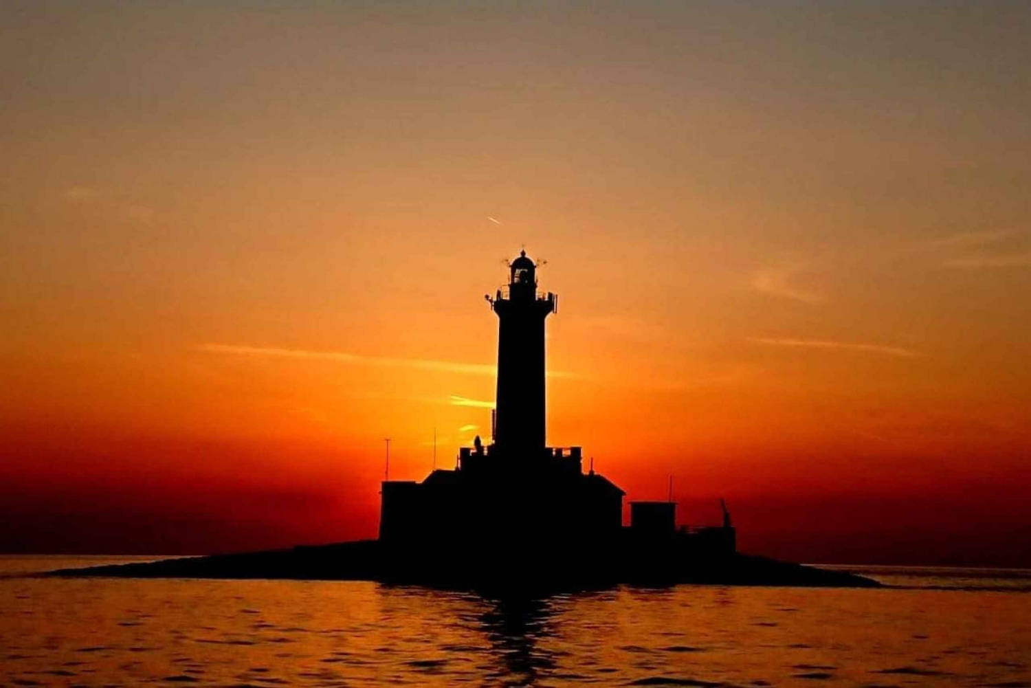 3 timers delfinsafari ved solnedgang med ubegrænset drikkevarer + middag