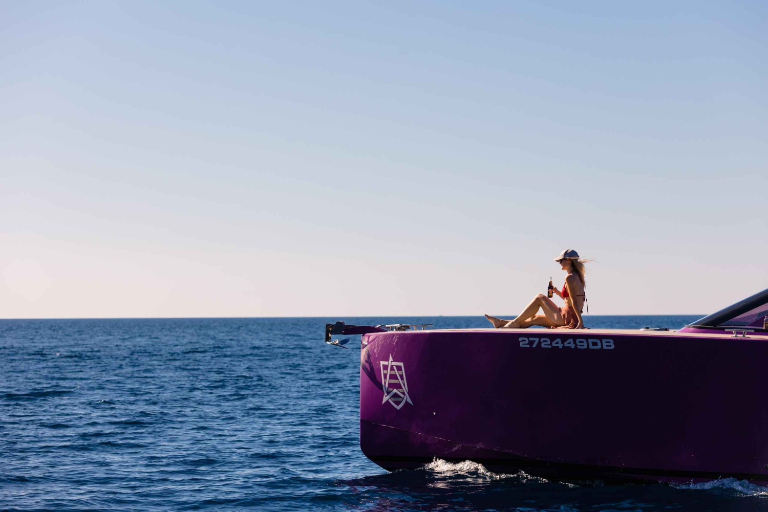 Tour privato di lusso in barca a Korčula con 'COLNAGO 45'.