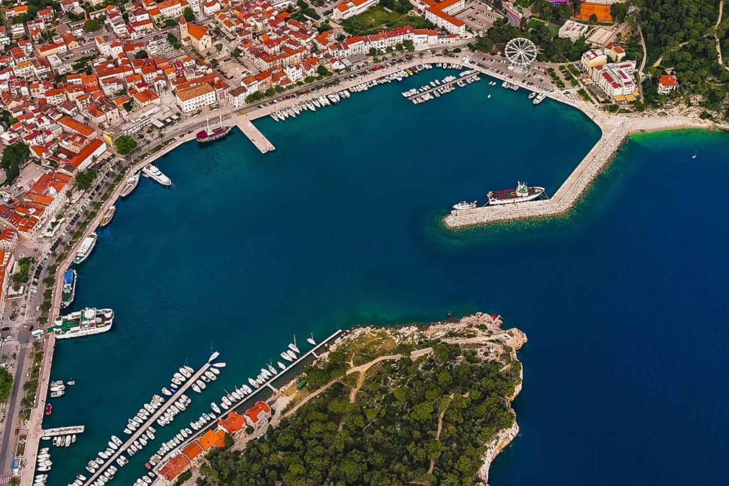 Makarska: especial de época baixa, passeio de barco panorâmico ou ao pôr do sol