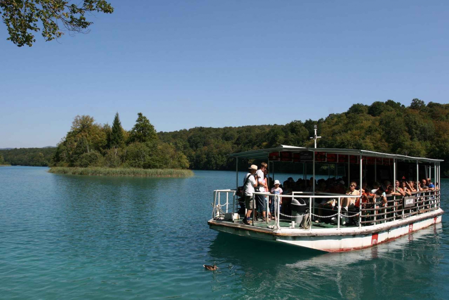 Laghi di Plitvice: Tour guidato a piedi con giro in barca