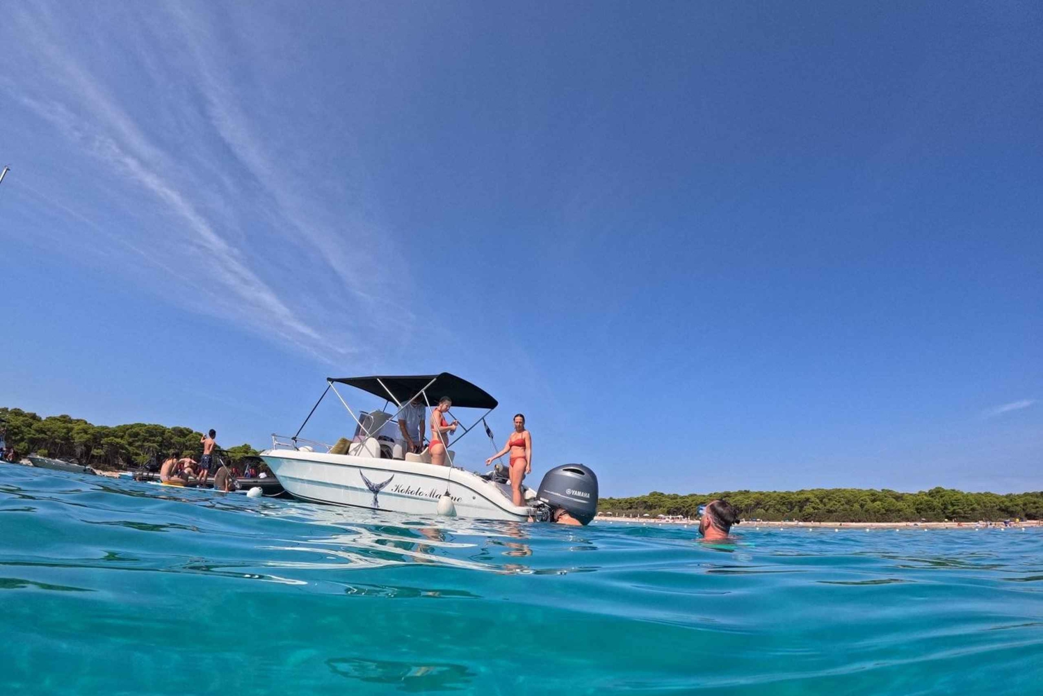 Private speedboat adventure to Zadar Islands with drinks