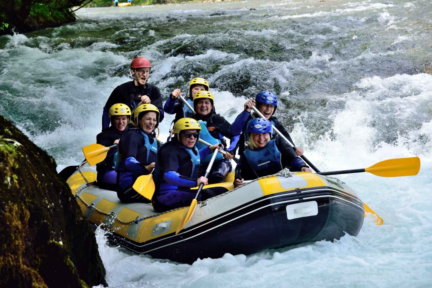 Avventura in rafting/kayak sul fiume Kupa