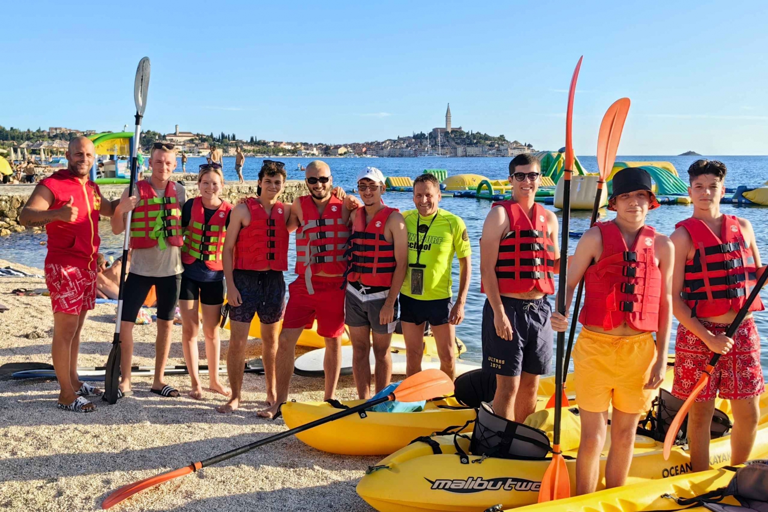 Rovinj – Fantastisk kajakkutflukt, snorkling, gratis drikke og bilder