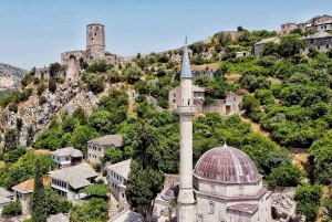 Sarajevo: Mostar, Konjic, Počitelj, Sufi House, & Waterfalls