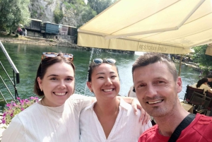 Sarajevo: Mostar, Konjic, Počitelj, Sufi House & Waterfalls