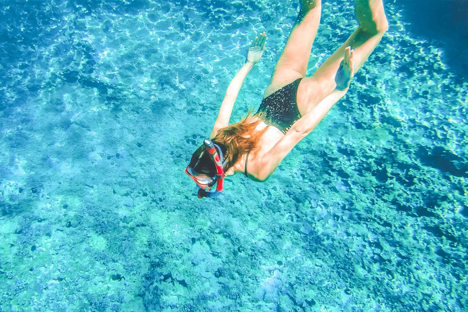 Jakautukaa: Laguuni ja 3 saarta - pikaveneajelu.