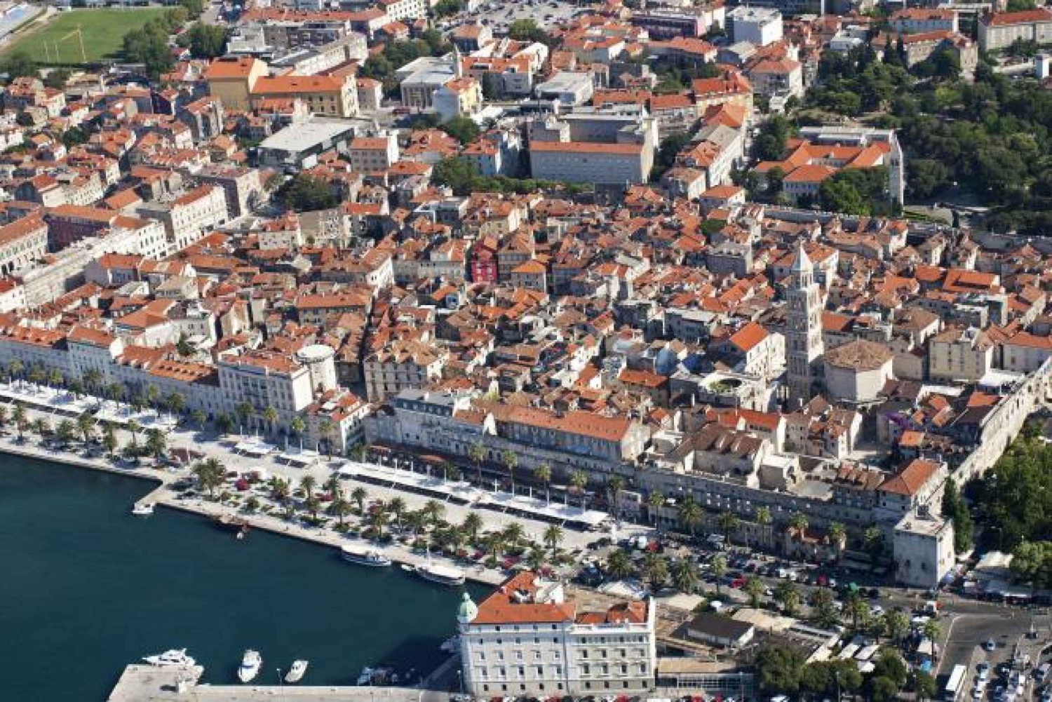 Split: Diocletians palads og gamle bydel – guidet gåtur