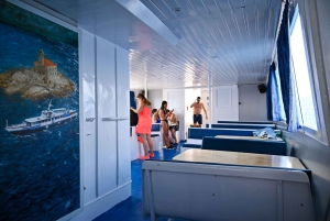 Split: wycieczka piesza po Trogirze, rejs do Błękitnej Laguny i wraku statku