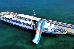 Split: wycieczka piesza po Trogirze, rejs do Błękitnej Laguny i wraku statku