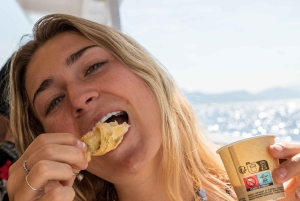 Split: wycieczka piesza po Trogirze, rejs do Błękitnej Laguny i wraku statku