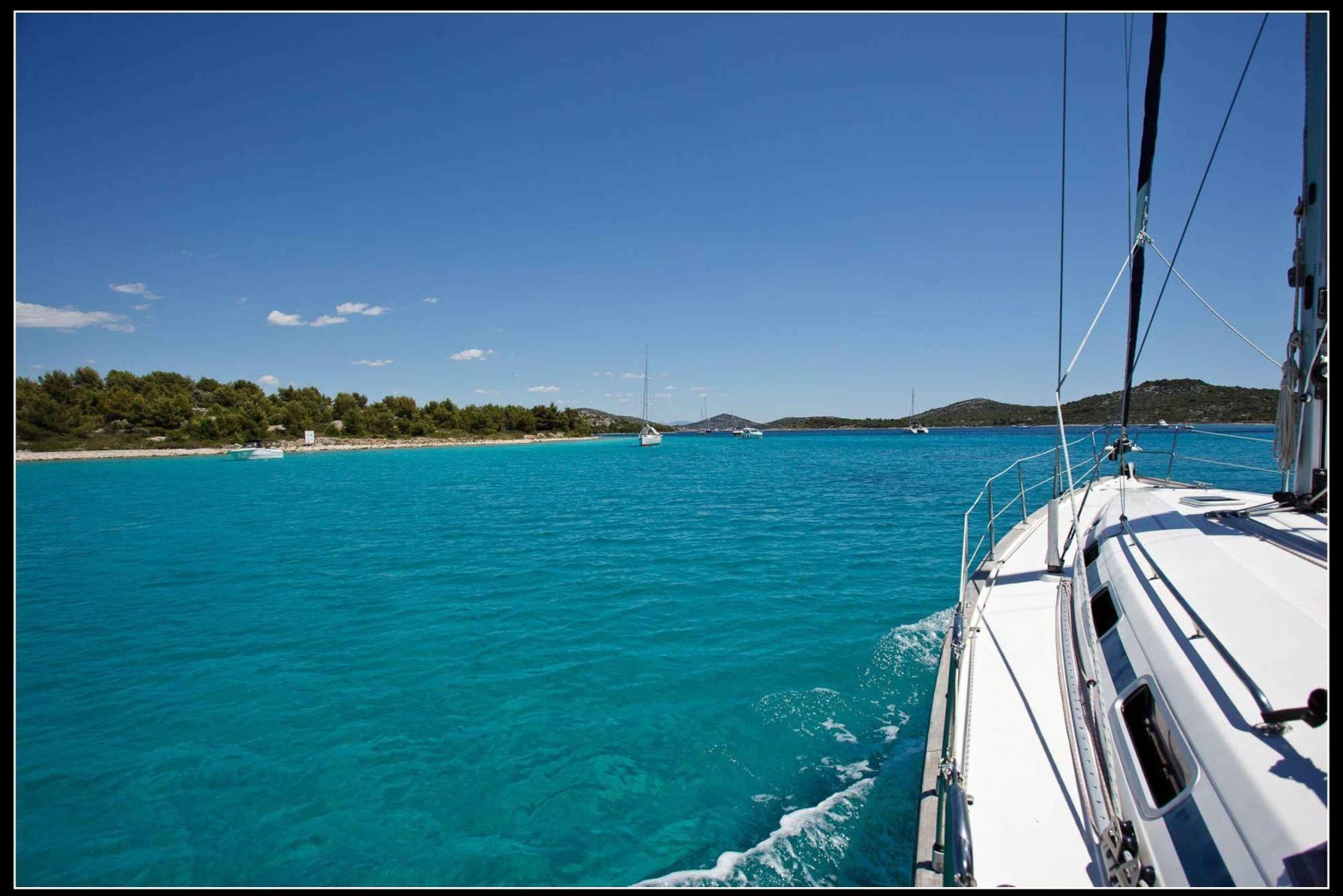 Sukosan: 7-dagars yachtkryssning i Dalmatien, Kroatien. Lyxig yacht.