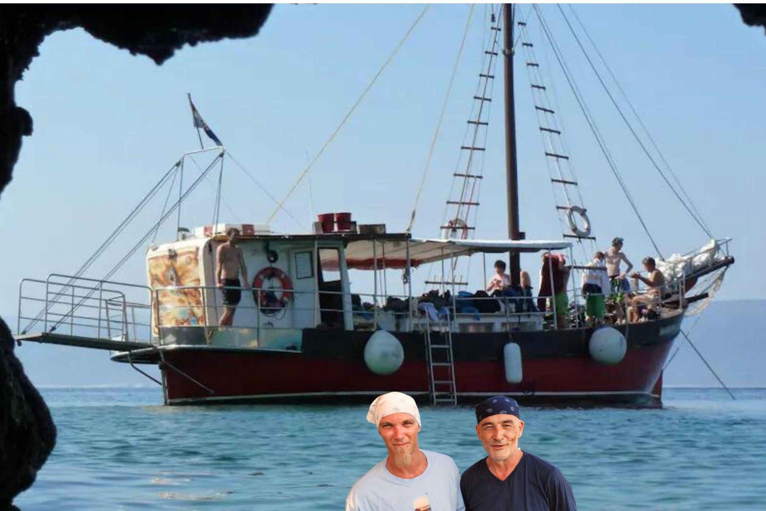 Необитаемый остров: откройте для себя Плавник на пиратском корабле.