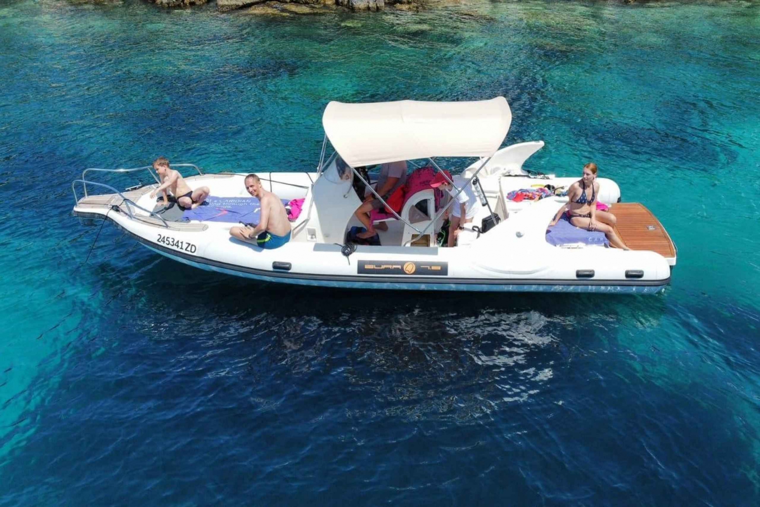 Zara: tour delle isole e delle lagune con bevande e frutta ECO...