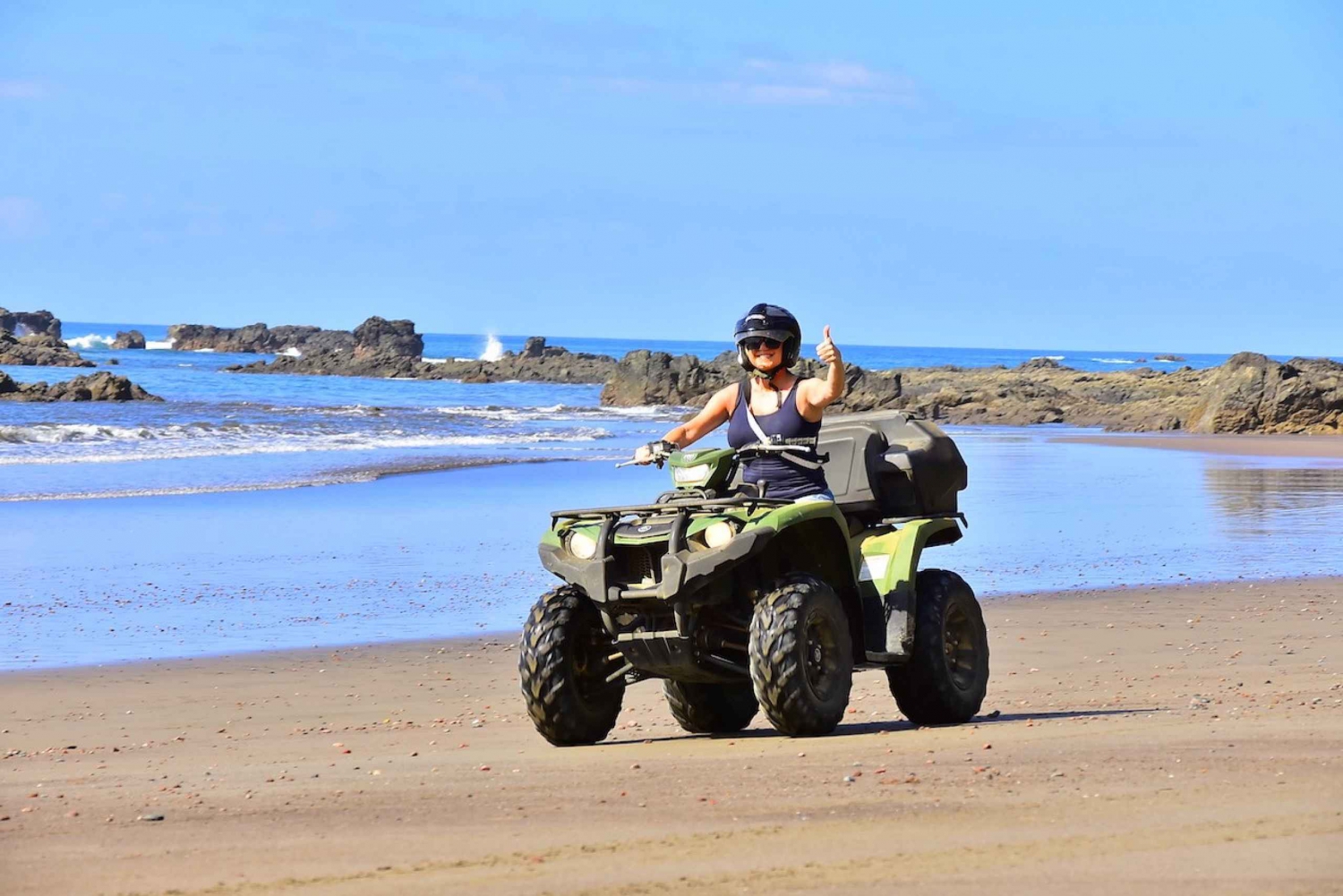 Playa Jaco: Excursión en quad de 2 horas con parada en la cascada