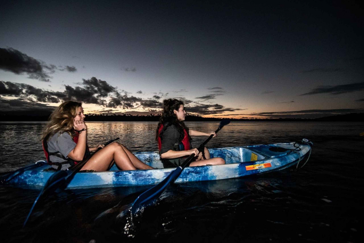 From San Juan: Bioluminescent Bay Kayak Adventure at Night