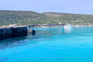 Paphos, Blaue Lagune, Latchi, Tagestour, Reisebus, Boot + Wasserrutsche.