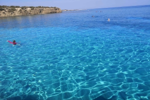 Paphos, Blaue Lagune, Latchi, Tagestour, Reisebus, Boot + Wasserrutsche.