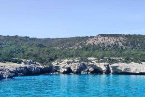 Paphos, Blaue Lagune, Latchi, Tagestour, Reisebus, Boot + Wasserrutsche.