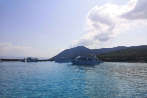 Paphos, Blaue Lagune, Latchi, Tagestour, Reisebus, Boot + Wasserrutsche.