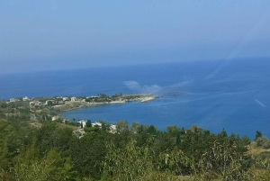 Paphos, Blaue Lagune, Latchi, Tagestour, Reisebus, Boot + Wasserrutsche.