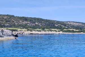 Paphos, Blaue Lagune, Latchi, Tagestour, Reisebus, Boot + Wasserrutsche.