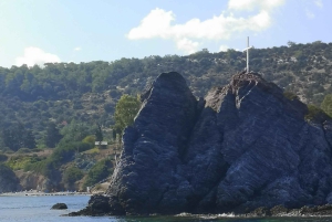 Paphos, Blaue Lagune, Latchi, Tagestour, Reisebus, Boot + Wasserrutsche.