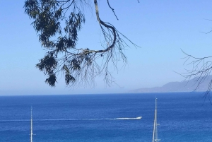 Paphos, Blaue Lagune, Latchi, Tagestour, Reisebus, Boot + Wasserrutsche.