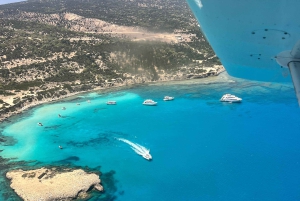 Paphos, Blaue Lagune, Latchi, Tagestour, Reisebus, Boot + Wasserrutsche.