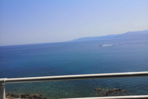 Paphos, Blaue Lagune, Latchi, Tagestour, Reisebus, Boot + Wasserrutsche.