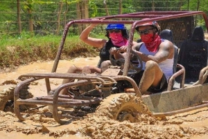 Punta Cana: Buggy Tour with Cenote & Macao Beach Visit