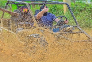 Punta Cana: Buggy Tour with Cenote & Macao Beach Visit